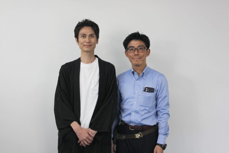 日野と藤井さんのツーショット